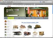 : Unternehmenswebsites: Herstellung, Handel, Vertrieb, Dienstleistung :: Holz-Haus.de (WebShop für Garten-Artikel) :